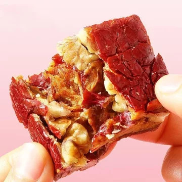 [ Siêu ngon ] 100g bánh táo đỏ óc chó/ Bánh táo đỏ bổ dưỡng Tân Cương và hạt óc chó không đường siêu dưỡng chất