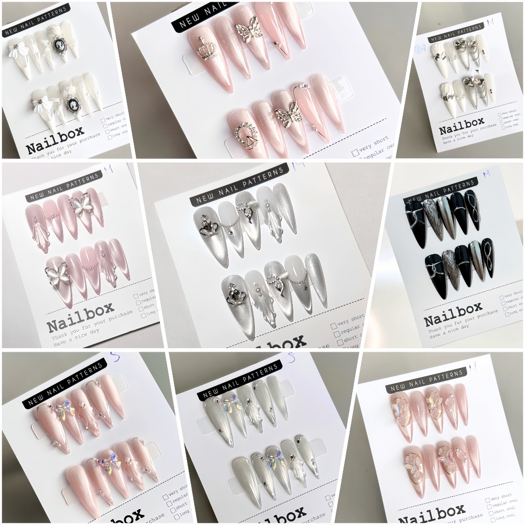 Nailbox thiết kế - Nail xinh gắn móng