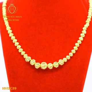 Vòng Cổ, Dây Chuyền Nữ Bi Xi Mạ Vàng 24k Cao Cấp - Trang Sức Hava Hong Kong