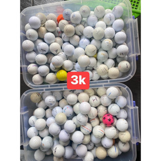 Bóng golf cũ 3k các thương hiệu tập tại nhà bóng vẫn còn trắng sáng sử dụng tốt