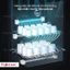 Tủ sấy chén bát 128L khử khuẩn tia UV, ozone FUJIHOME Nhập Khẩu, Máy sấy bát đĩa khử trùng đa năng sấy nóng 75 độ C