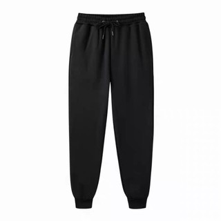Quần Jogger Trơn Cạp Chun Phối Dây Basic Nhiều Màu Sắc Phong Cách Trẻ Trung Thể Thao, Chất Vải Nỉ Dày Dặn Thoải Mái
