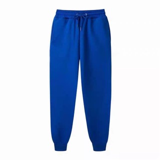 Quần Jogger Trơn Cạp Chun Phối Dây Basic Nhiều Màu Sắc Phong Cách Trẻ Trung Thể Thao, Chất Vải Nỉ Dày Dặn Thoải Mái