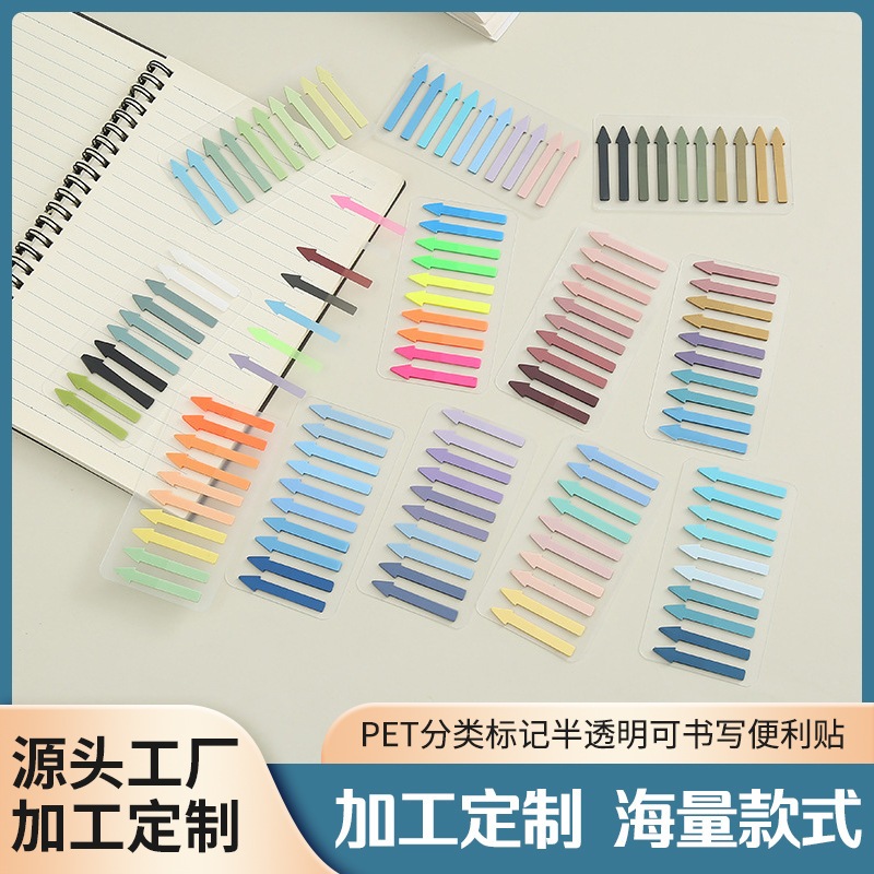 (741) Giấy Note, Giấy Highlight, Đánh Dấu Trang Nhiều Màu Hình Mũi Tên ...