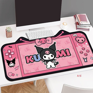 Tấm Lót Chuột Và Bàn Phím Máy Tính Chống Trơn Trượt Hoạ Tiết Hot Hit Kuromi