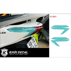 Decal dán đèn hậu xe Lead 2017-2024