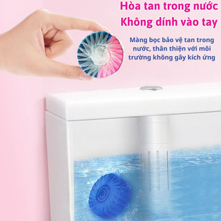 Viên thả bồn cầu,Viên vệ sinh bồn cầu,khử mùi tẩy bồn cầu thế hệ mới tẩy sạch mảng bám,diệt vi khuẩn