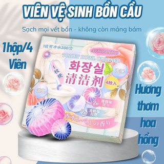 Viên thả bồn cầu,Viên vệ sinh bồn cầu,khử mùi tẩy bồn cầu thế hệ mới tẩy sạch mảng bám,diệt vi khuẩn