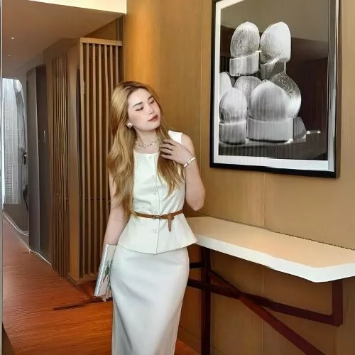 Set Áo Croptop 2 Dây Bản To Kèm Chân Váy Midi, Đầm Nữ Tiểu Thư 2 Dây Bảng To Chân Váy Dáng Xòe