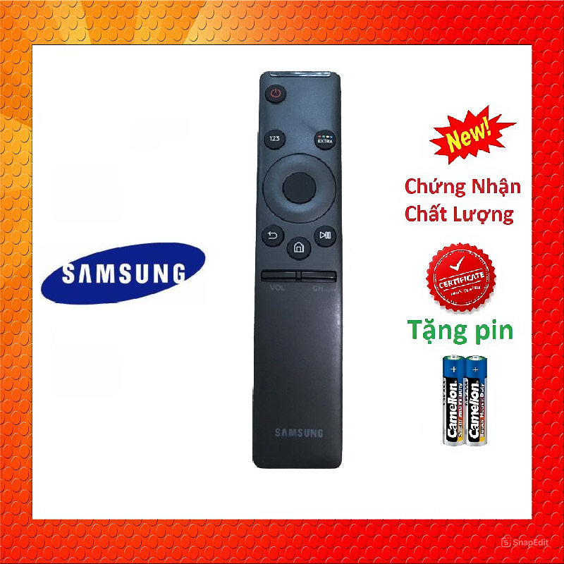 tay điều khiển remote từ xa Tivi Samsung Smart cong- Hàng tốt-kèm pin