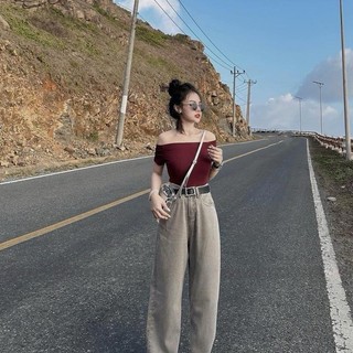Áo trễ vai  Dáng Ôm Bozip New Trend 2024