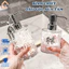 Chai Chiết Dầu Gội Sữa Tắm GADI Nhỏ Gọn Vân Kim Cương Sang Trọng, Chai Chiết Đa Năng Có Thể Mang Đi Du Lịch Tiện Lợi