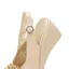 Sandal đế xuồng hoa cúc KOSU cao 8cm, sandan hở mũi siêu nhẹ, chống thấm nước trơn trượt K-24012 Nhật