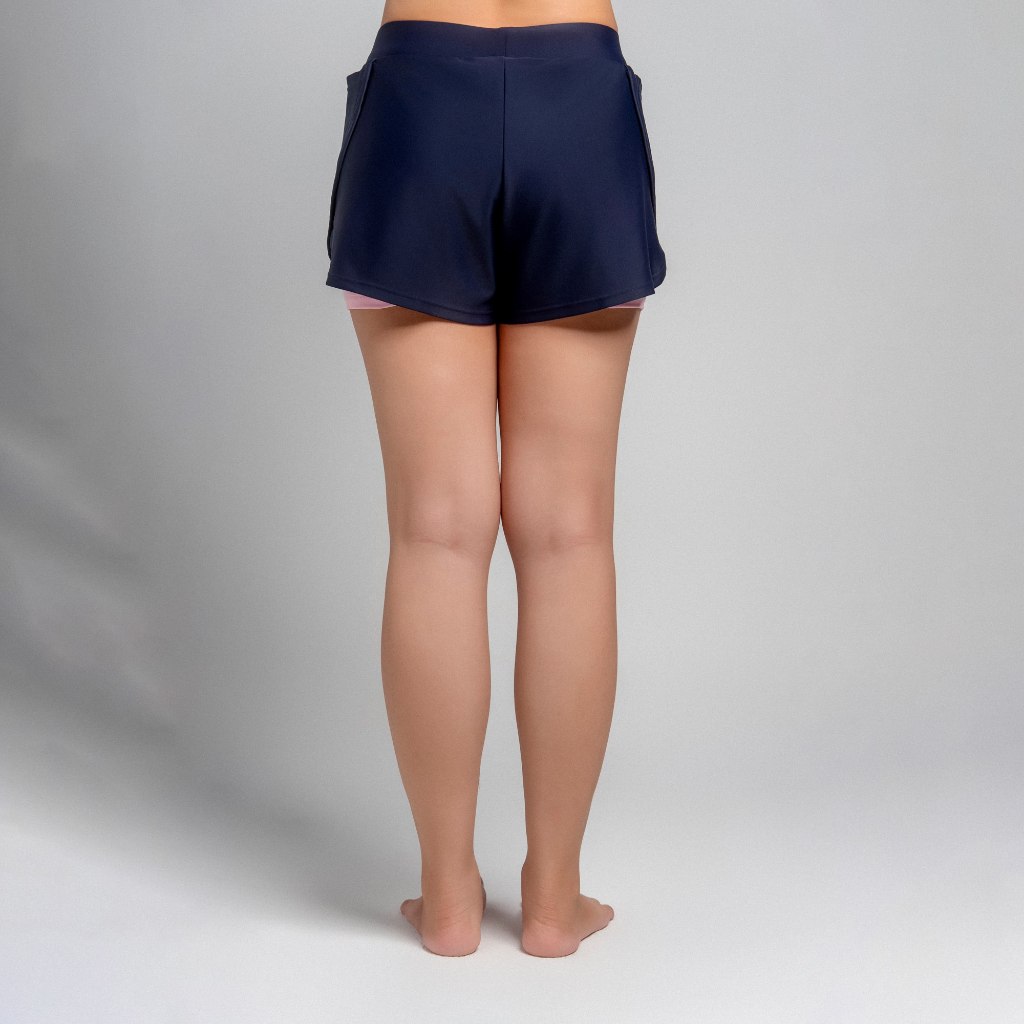 Ảnh Muse Lenora Quần đi biển nữ short 2 layer kín đáo SOBIE 3