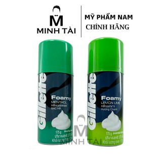 Bọt cạo râu hương bạc hà Gillette Foamy Menthol Shaving Foam