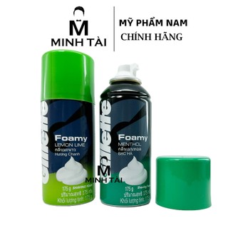 Bọt cạo râu hương bạc hà Gillette Foamy Menthol Shaving Foam