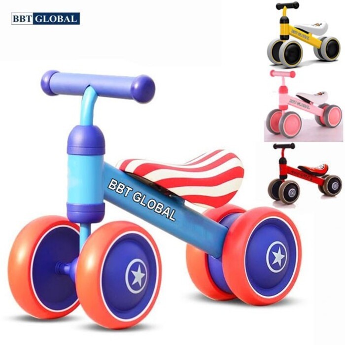 Ảnh Xe chòi chân cho bé 1 tuổi BBT Global SW001, ô tô có nhạc, giữ thăng bằng an toàn, tải trọng 30kg 4