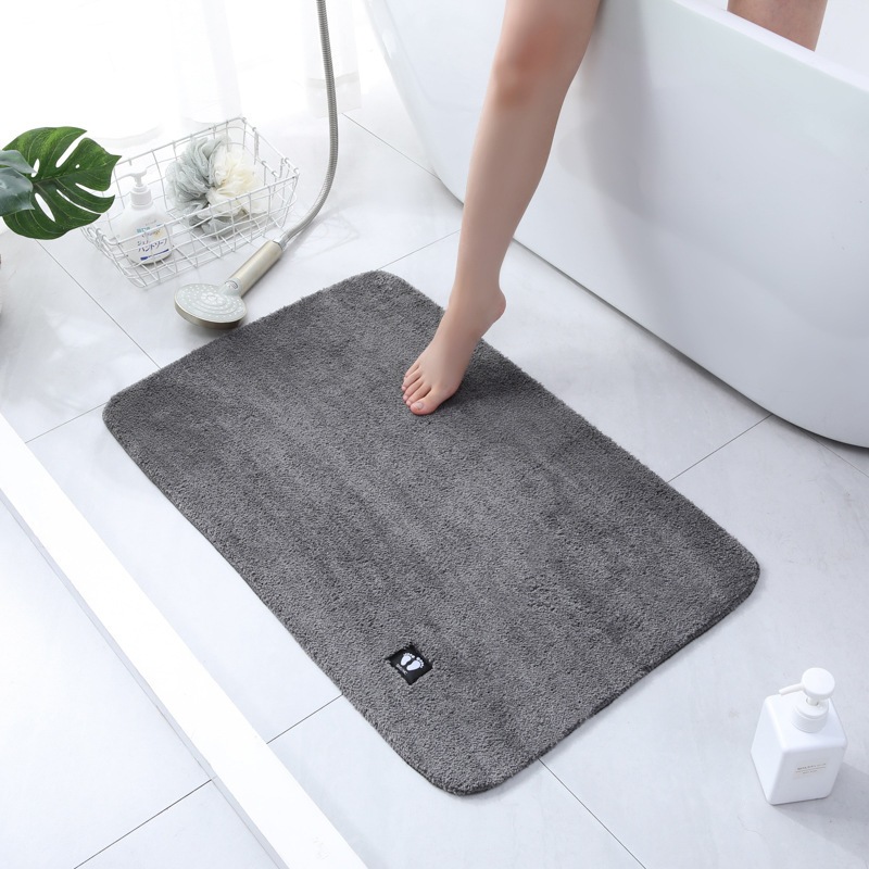 Thảm lau chân phòng khách chống trượt, Thảm lau chân nỉ mịn phòng ngủ dùng trong khách sạn 40*60cm
