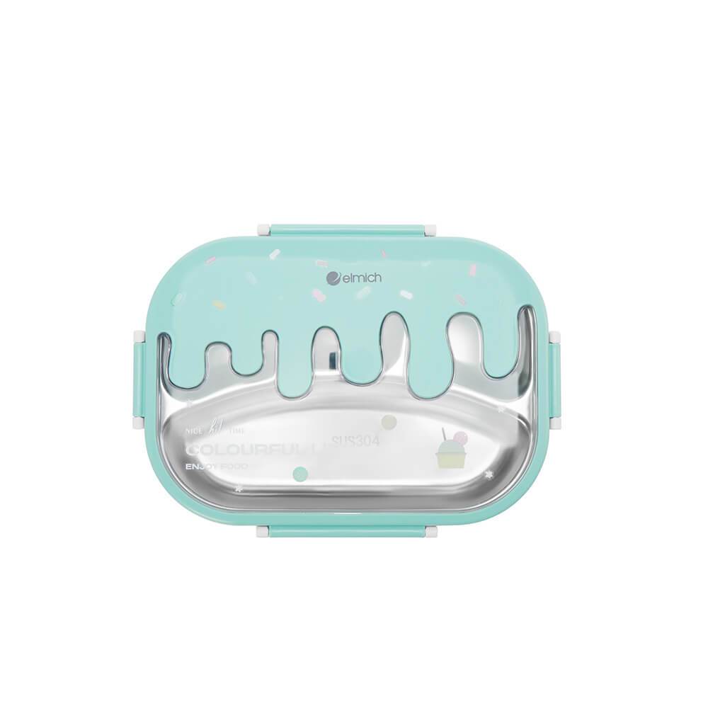 Hộp cơm cho trẻ em chia ngăn inox 304 Elmich Babycare EL-0009