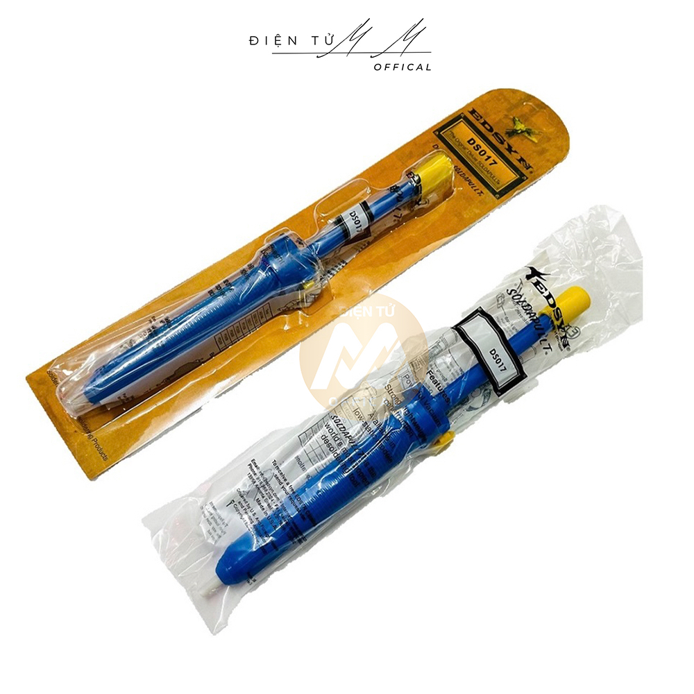 Edsyn DS017 Entlötpumpe Set – Mit Ersatzteilen & Wartungszubehör. Hochvakuum, Einfach Zu Bedienen, Made In USA.