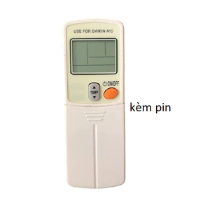 tay điều khiển remote từ xa điều hòa Daikin - 8 cho máy 1 chiều-kèm pin