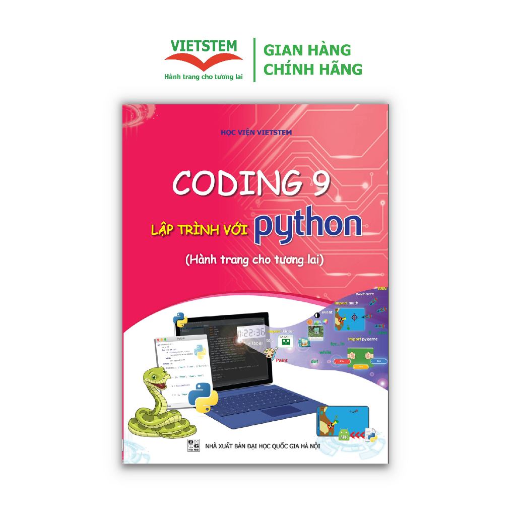 Sách Coding 9 Lập trình với Python Dành cho học sinh lớp 9) | Shopee ...