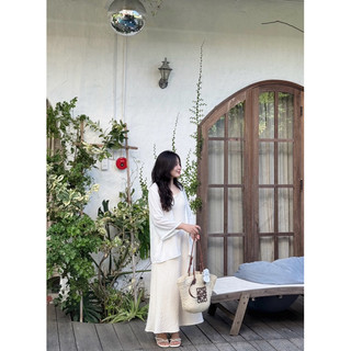 Đầm dây caro nhí Ma Vie