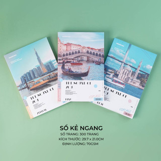 Vở Kẻ Ngang A4 300 Trang CLASSMATE, Sổ A4 Kẻ Ngang Định Lượng 70gsm Dùng Để Ghi Chép Tài Liệu 30-A4308