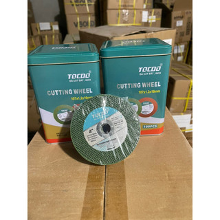 ĐÁ cắt sắt 1 tấc tocdo cao cấp độ bền gấp 2 lần chuyên cắt inox - sắt