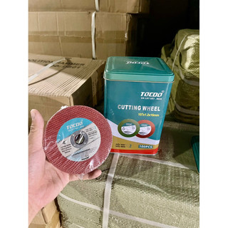 ĐÁ cắt sắt 1 tấc tocdo cao cấp độ bền gấp 2 lần chuyên cắt inox - sắt