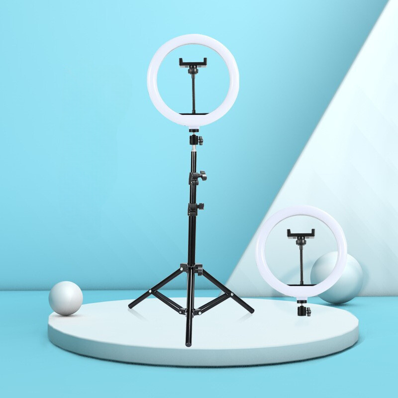 Đèn Livestream size 26 30 36 45 cm và chân 2m1 Hỗ Trợ Chụp Ảnh Make up Trang Điểm nhiều Chế Độ Sáng