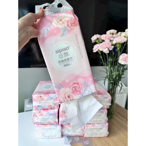 🎋 Giấy rút Sipiao 1212 hoa hồng hàng nội địa Trung