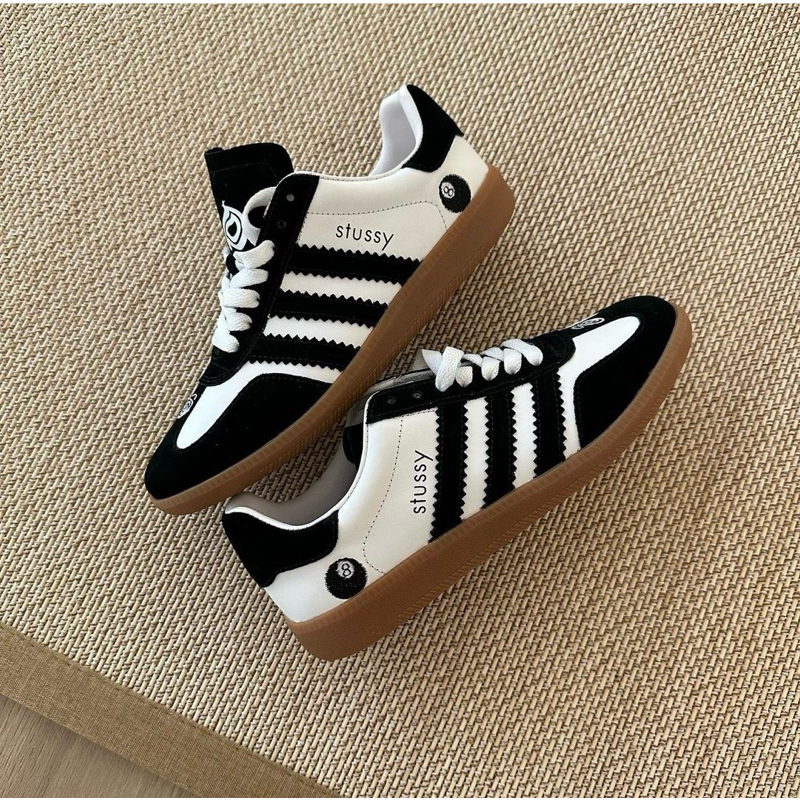Giày sneaker saba x stusy bản trắng đen cao cấp full box bill - [ MIN ...