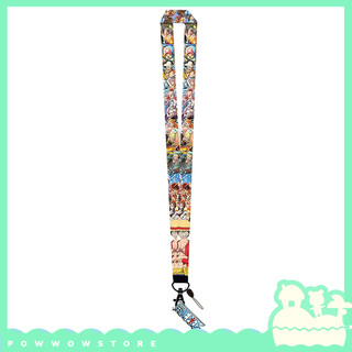 [Sẵn VN] Dây Đeo Thẻ Nhân Viên Vải 45cm Phong Cách Nhân Vật Anime Manga One Piece