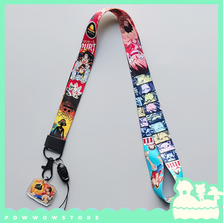 [Sẵn VN] Dây Đeo Thẻ Nhân Viên Vải 45cm Phong Cách Nhân Vật Anime Manga One Piece