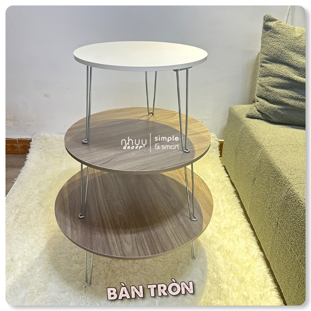 Bàn ngồi bệt gấp gọn mini và bàn xếp sinh viên ngồi học trên giường - Nhu Y Decor