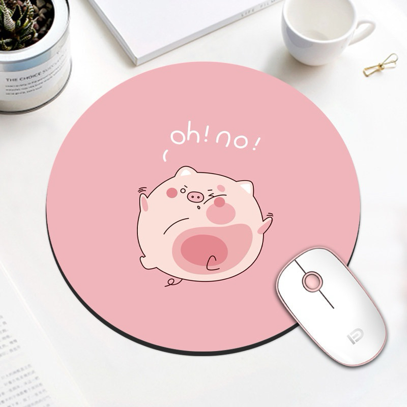 Lót chuột tròn siêu cute, màu pastel siêu ngọt ngào 🌸🌸