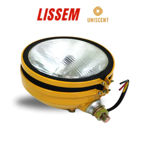 Đèn Pha Tròn Xe Cơ Giới Máy Xúc, Máy Ủi, Ô Tô, Tàu Bè/ Offroad - LISSEM -110/130W- 12v-24v/ Láng/Sọc