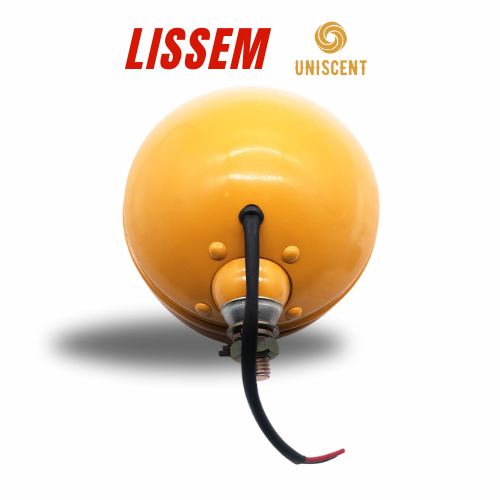 Đèn Pha Tròn Xe Cơ Giới Máy Xúc, Máy Ủi, Ô Tô, Tàu Bè/ Offroad - LISSEM -110/130W- 12v-24v/ Láng/Sọc