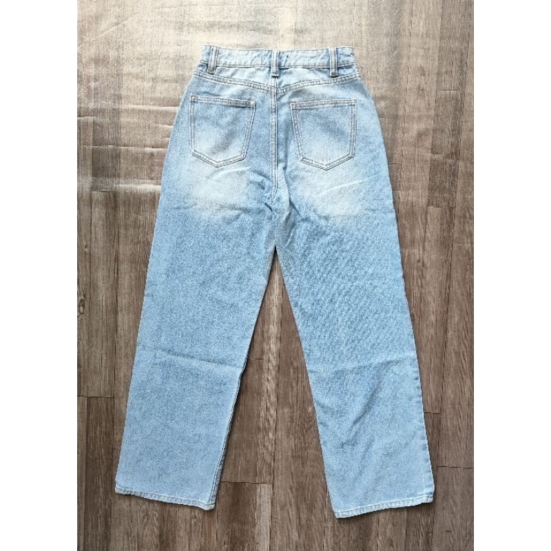 (Sale) Quần jean suông Musinsa* dư xịn
