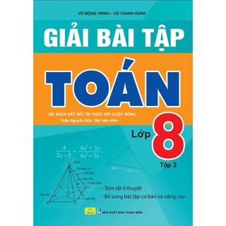 Sách -  Combo 2 Cuốn Giải Bài Tập Toán 8 - Bộ Sách Kết Nối Tri Thức Với Cuộc Sống - ndbooks