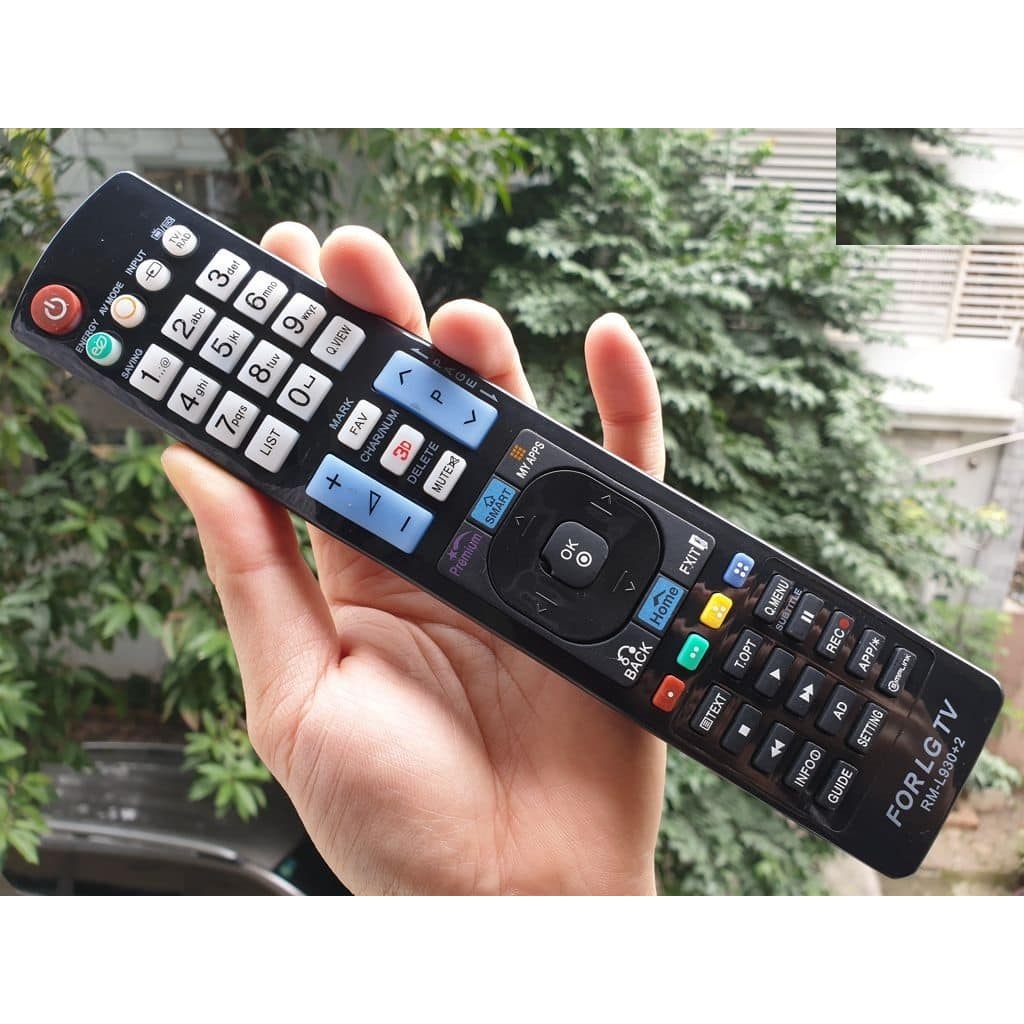 tay điều khiển remote từ xa tivi đa năng LG - L930+-kèm pin-tay đầu bấm tivi đa năng LG -L930+