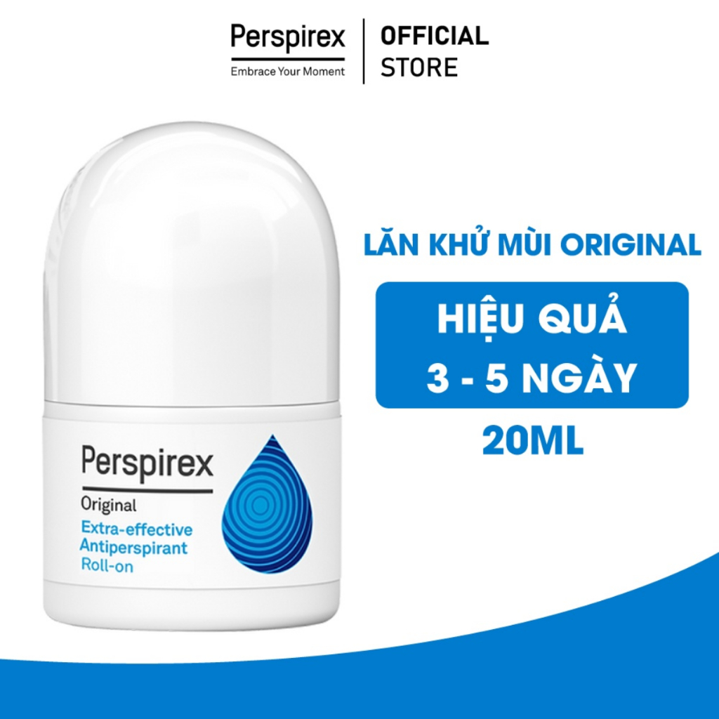 Ảnh Lăn Nách Khử Mùi Perspirex Original dành cho da thường 20ml 2