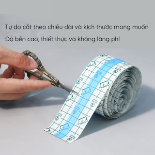 Băng Dán Y Tế Film PU Trong Suốt 5m x 5cm | Chống Nước Bảo Vệ Vết Thương Vết Mổ Tattoo Laser Spa