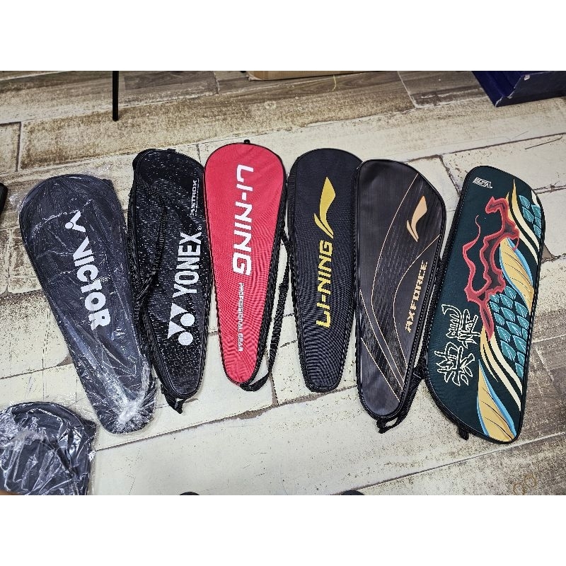 Bao vợt cầu lông đơn chính hãng Lining/Yonex/VS/Proace/Ashaway (đựng 1