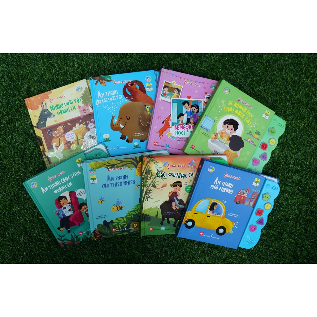 Ảnh Sách Âm Thanh - Sách Tương Tác 0-6Y [Nhiều Chủ Đề] - Đinh Tị Books 1
