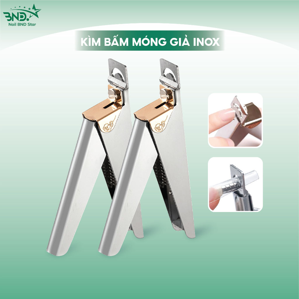 Kìm bấm móng giả inox - Kềm cắt móng loại tốt chuyên dụng cho dân làm ...