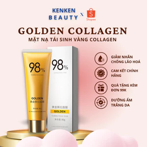 Mặt nạ lột GOLDEN COLLAGEN chống lão hóa - Mask lột GOLDEN xóa nhăn, phục hồi da, dưỡng trắng mờ thâm, nám, tàn nhang
