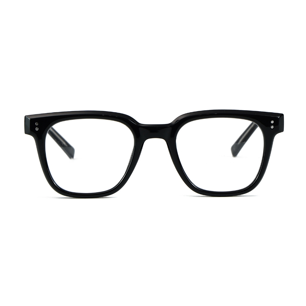 Ảnh Gọng kính cận thời trang nam nữ ANDU EYEWEAR dáng vuông chống tia UV chất liệu nhựa cao cấp - 9136 3