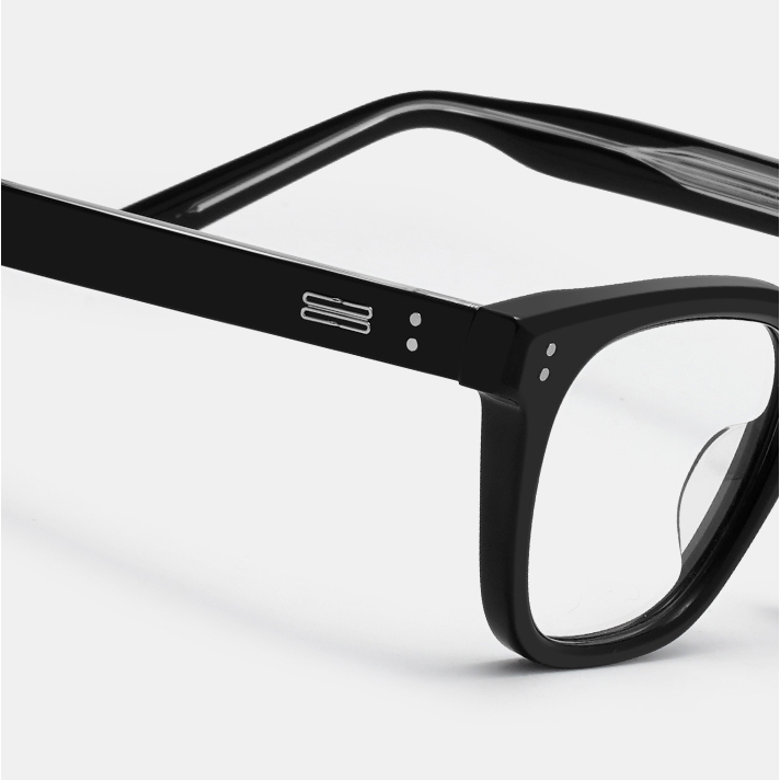 Ảnh Gọng kính cận thời trang nam nữ ANDU EYEWEAR dáng vuông chống tia UV chất liệu nhựa cao cấp - 9136 4